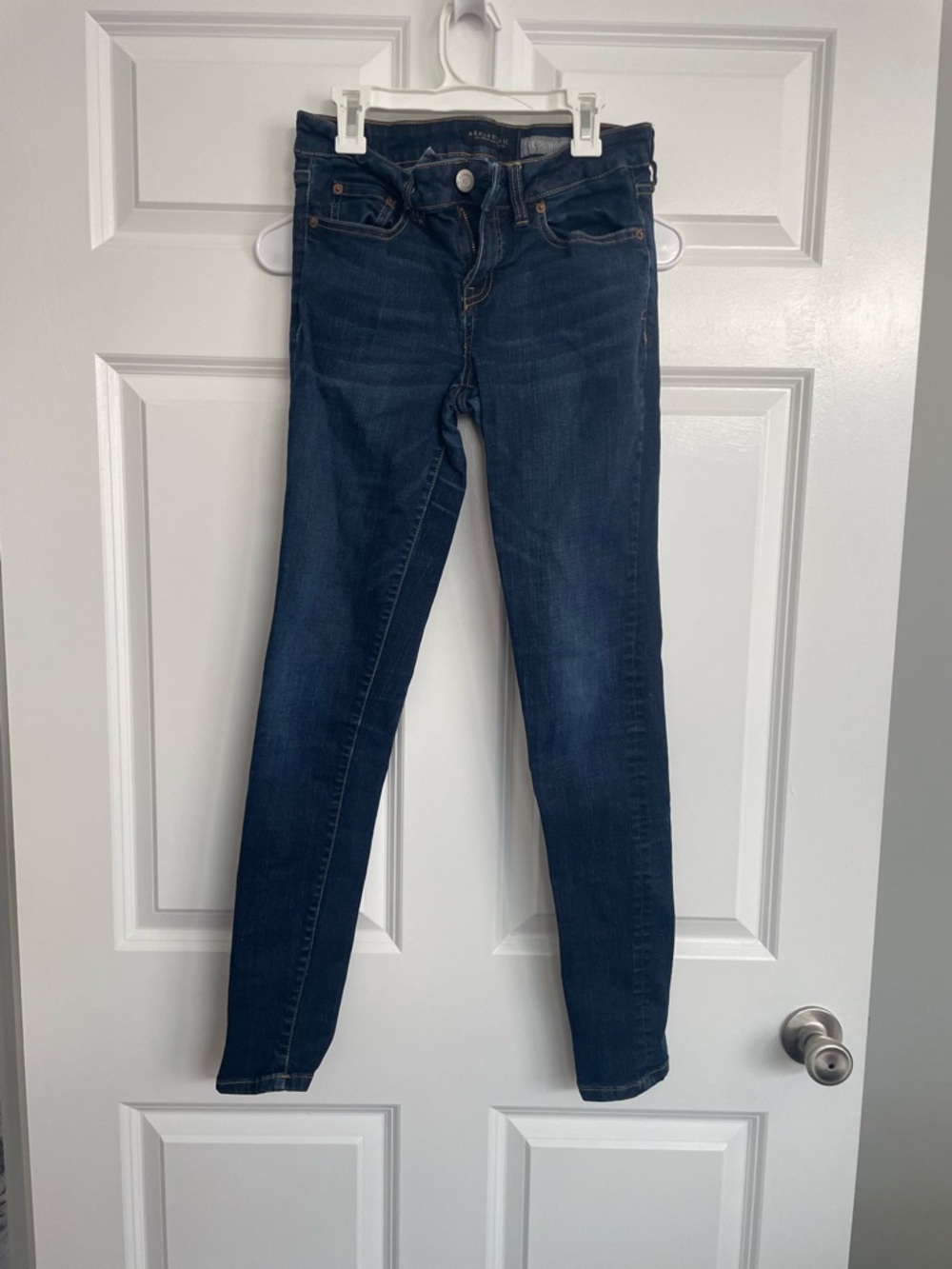 Aeropostale Dark Indigo Skinny Jeans - Women's